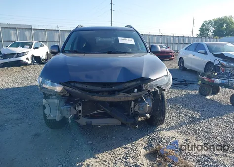 2012 Mitsubishi Outlander Es from USA, damaged, VIN JA4AS2AW9CU016038